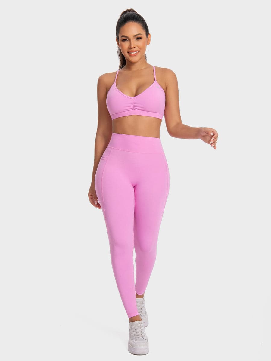 Women's 2 Piece Gym Matching Work Out Set