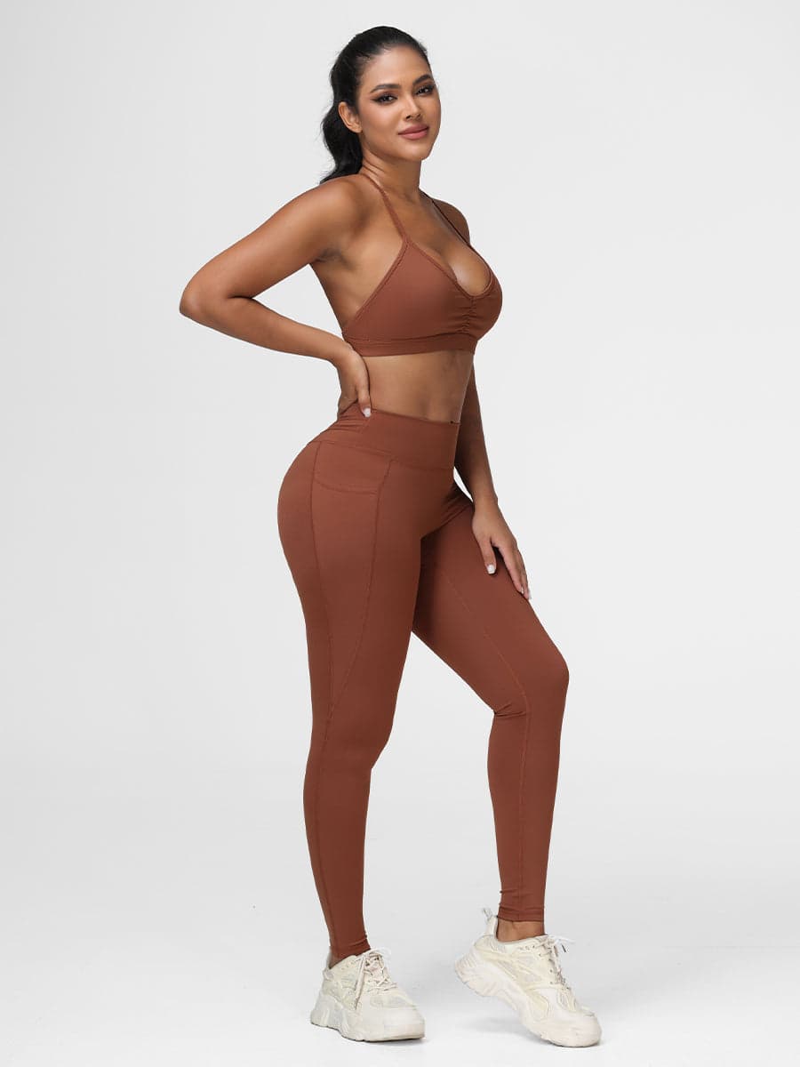 Women's 2 Piece Gym Matching Work Out Set