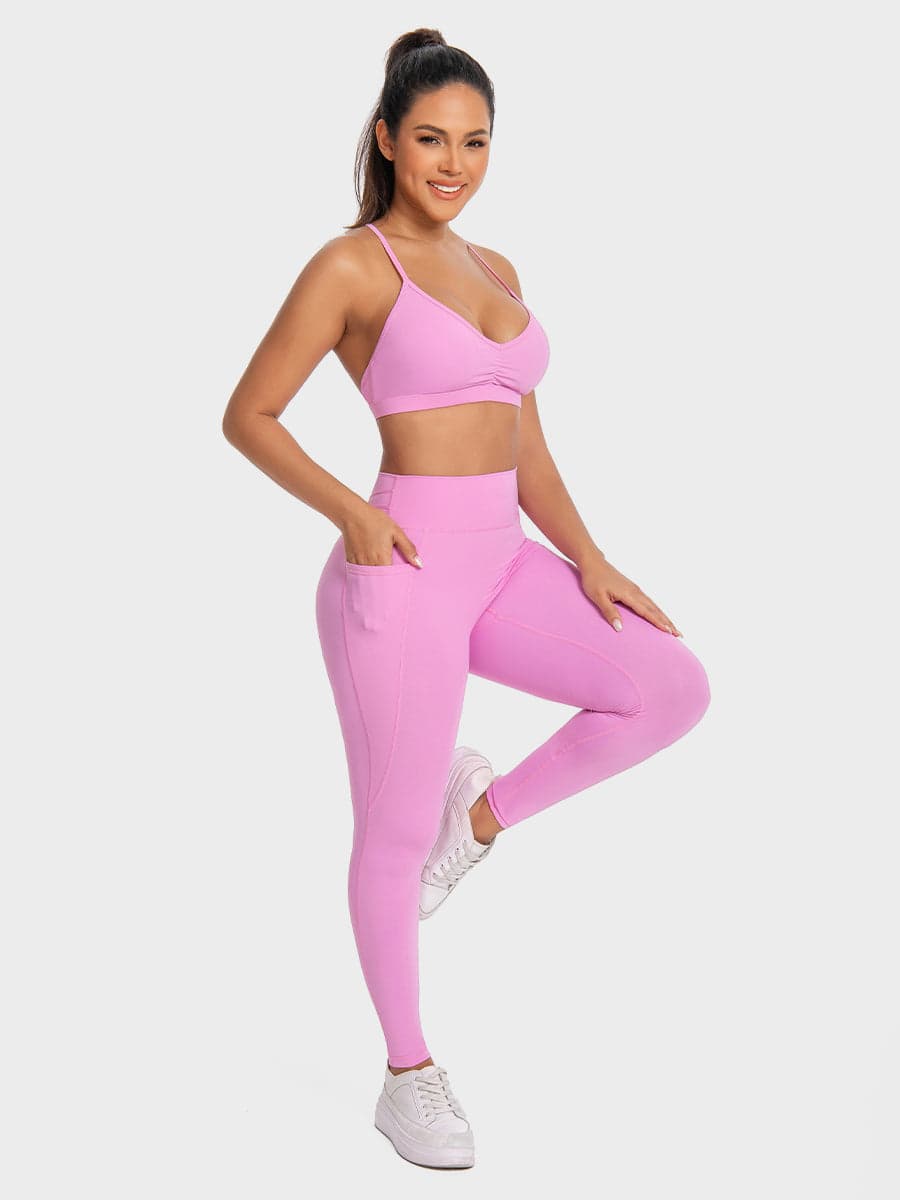 Women's 2 Piece Gym Matching Work Out Set