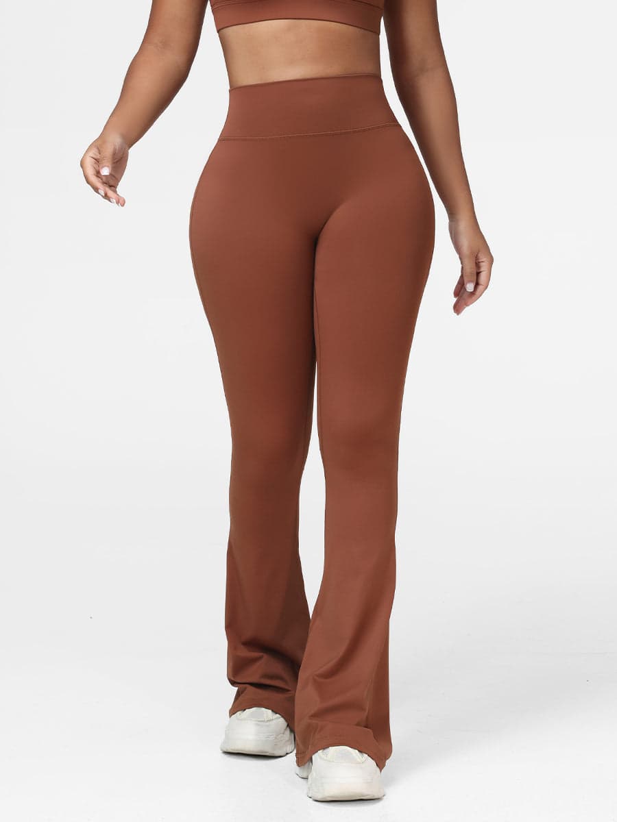 High-Waist Kick Flare Leggings