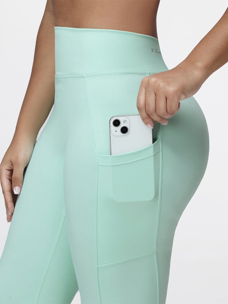 Women's High Waist V-Back Leggings with Pockets