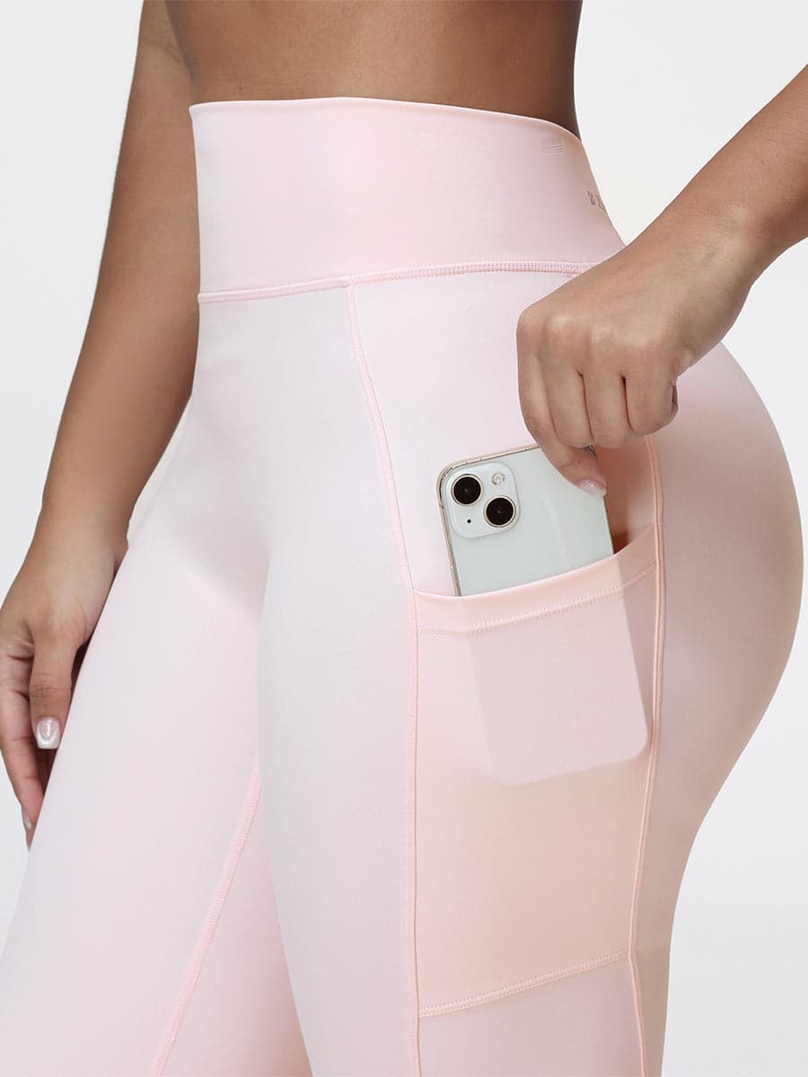 Women's High Waist V-Back Leggings with Pockets