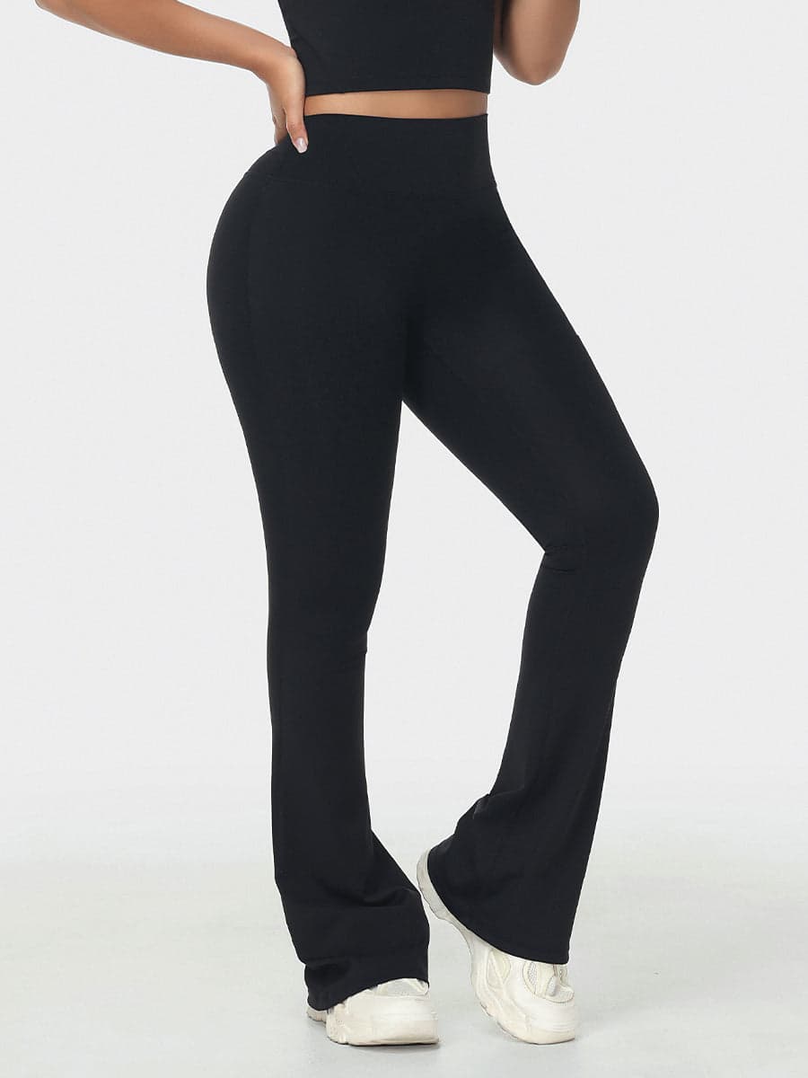 High-Waist Kick Flare Leggings