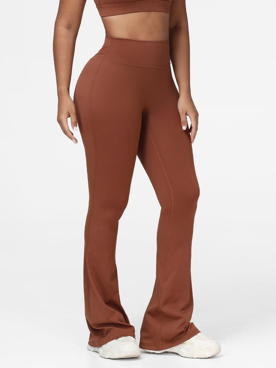 High-Waist Kick Flare Leggings
