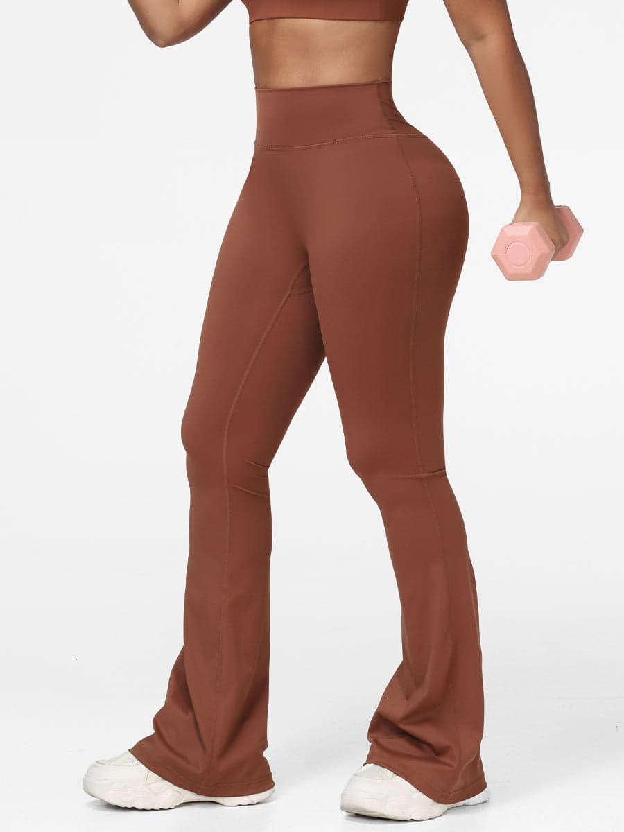 High-Waist Kick Flare Leggings