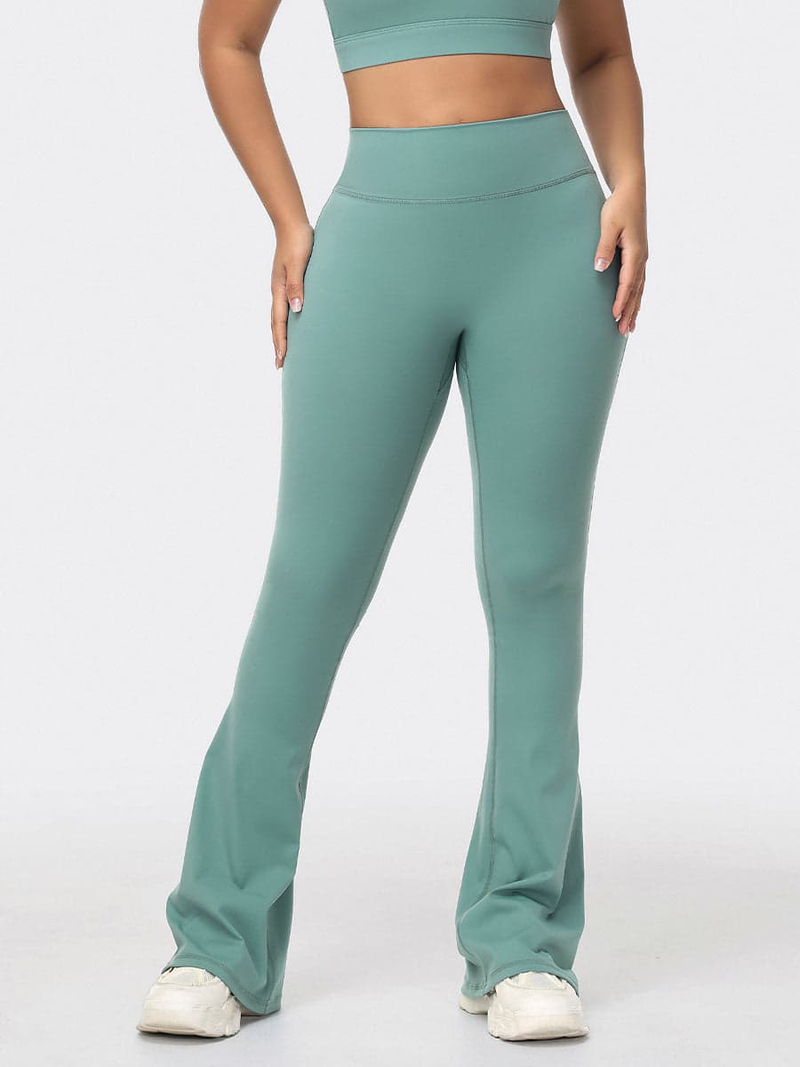 High-Waist Kick Flare Leggings