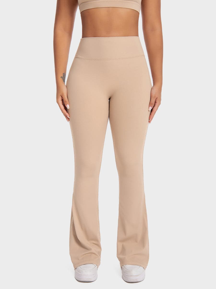 High-Waist Kick Flare Leggings