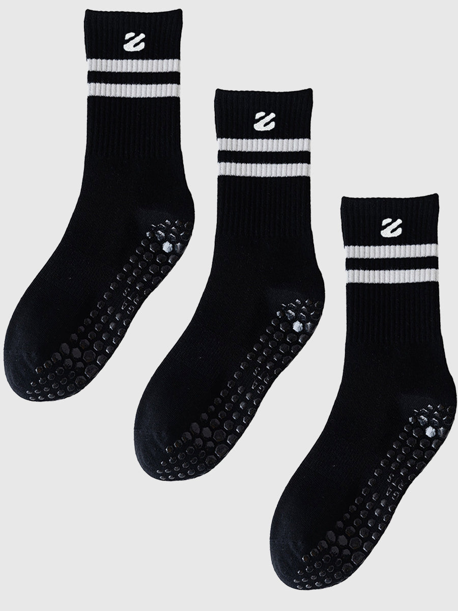 black grip socks