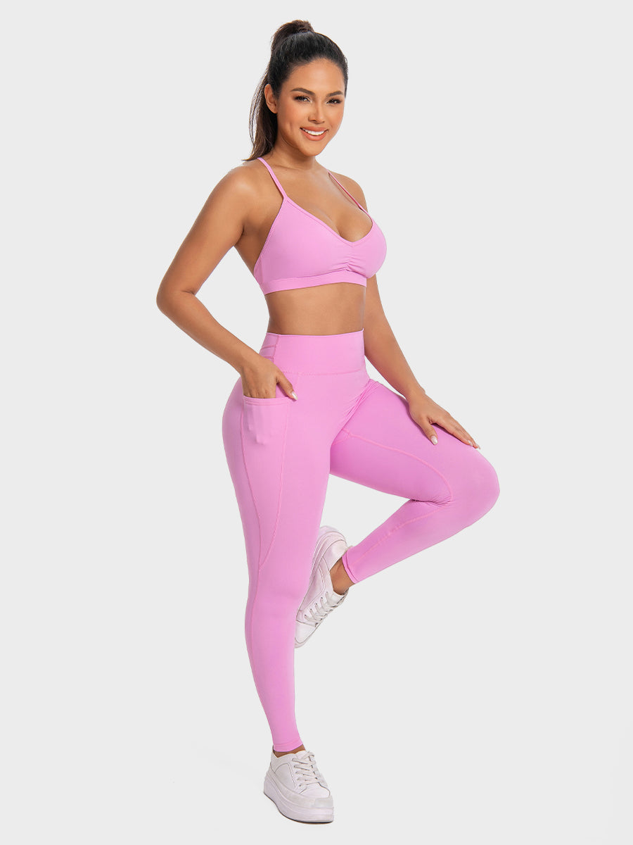 Women's 2 Piece Gym Matching Work Out Set